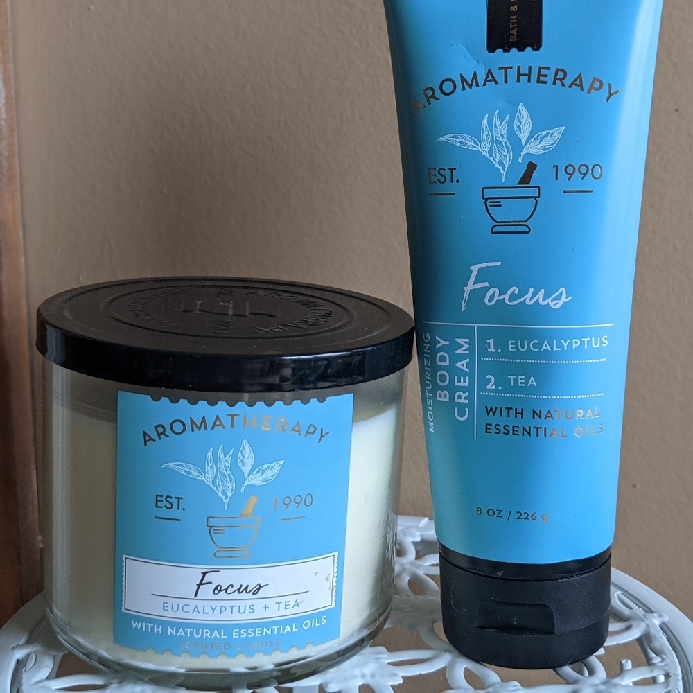 Bath & body works aromatherapy focus bundle